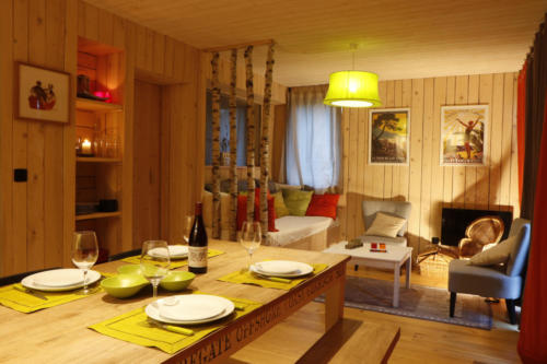 Gîte en bois - Sauna - 4 à 5 pers.